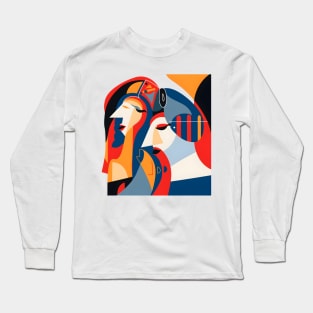 Picasso Style Sing Hymn Long Sleeve T-Shirt